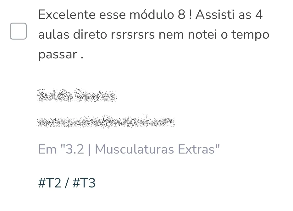 _ Nem notei o tempo passar